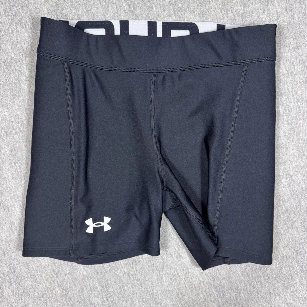 UNDER ARMOUR Softball Sliding Shorts Padded Medium Compression Black Womens